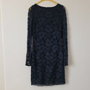 Diane Von Furstenberg Midnight Blue Lace Dress